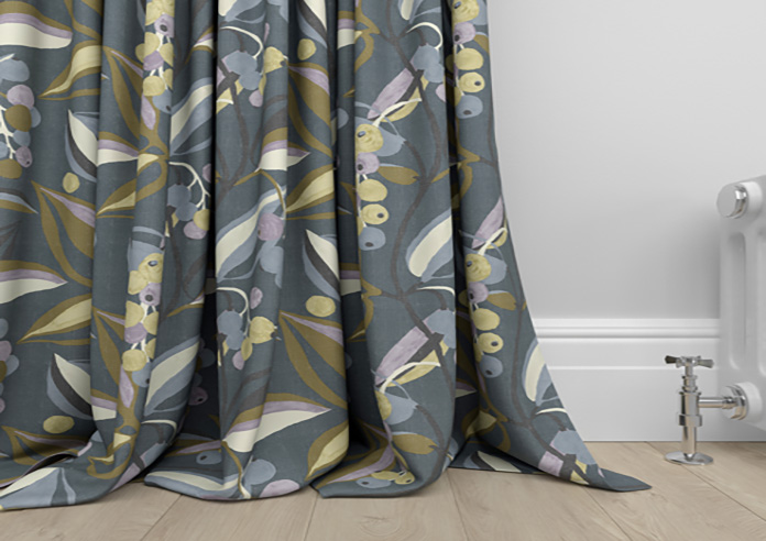 Josie, Petrol - Made to Measure Curtains - Image 6